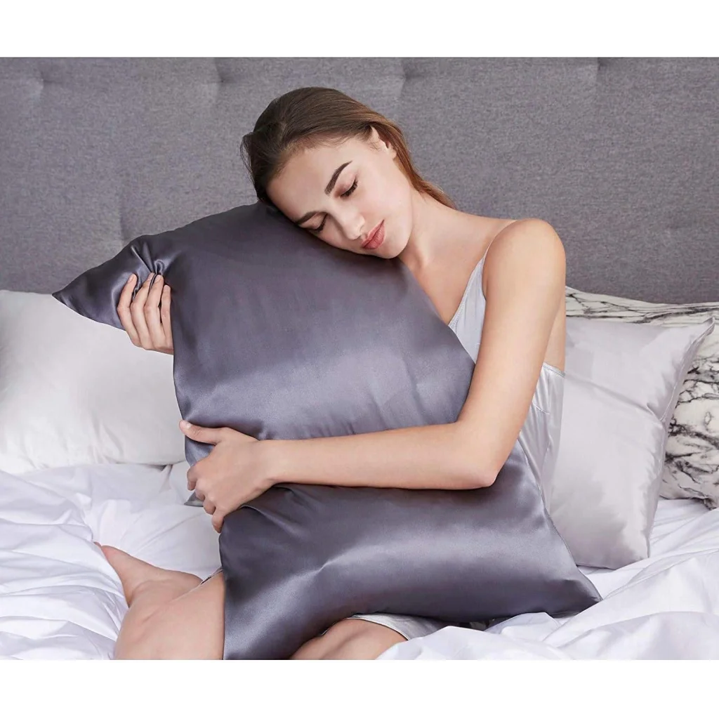 Luxury Pillowcase Set of 2 100% Pure Mulberry Silk on Both