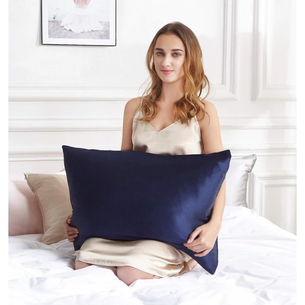 Luxury Pillowcase Set of 2 100% Pure Mulberry Silk on Both
