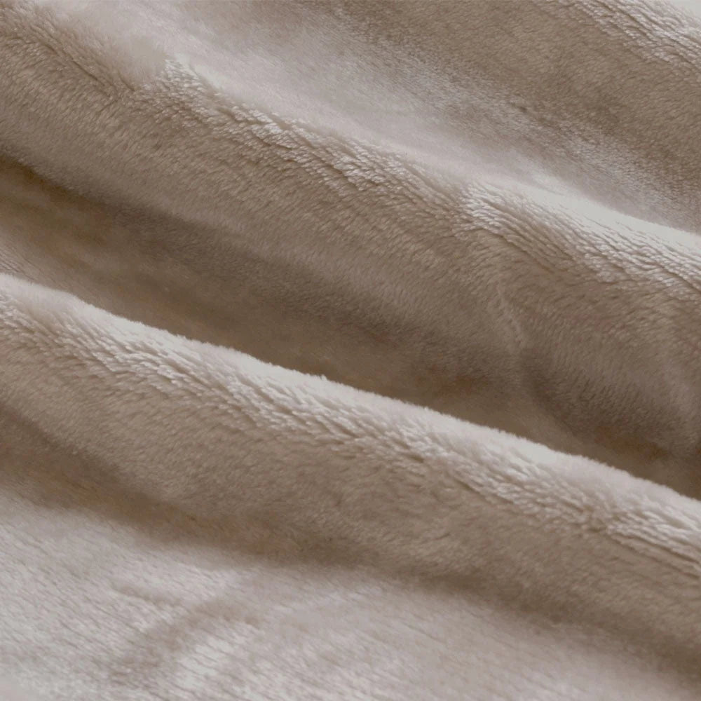 Luxury Plush Blanket Stone Super King - Ardor Lucia - Home