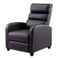 Accent chair with cover fabric and edge stitching