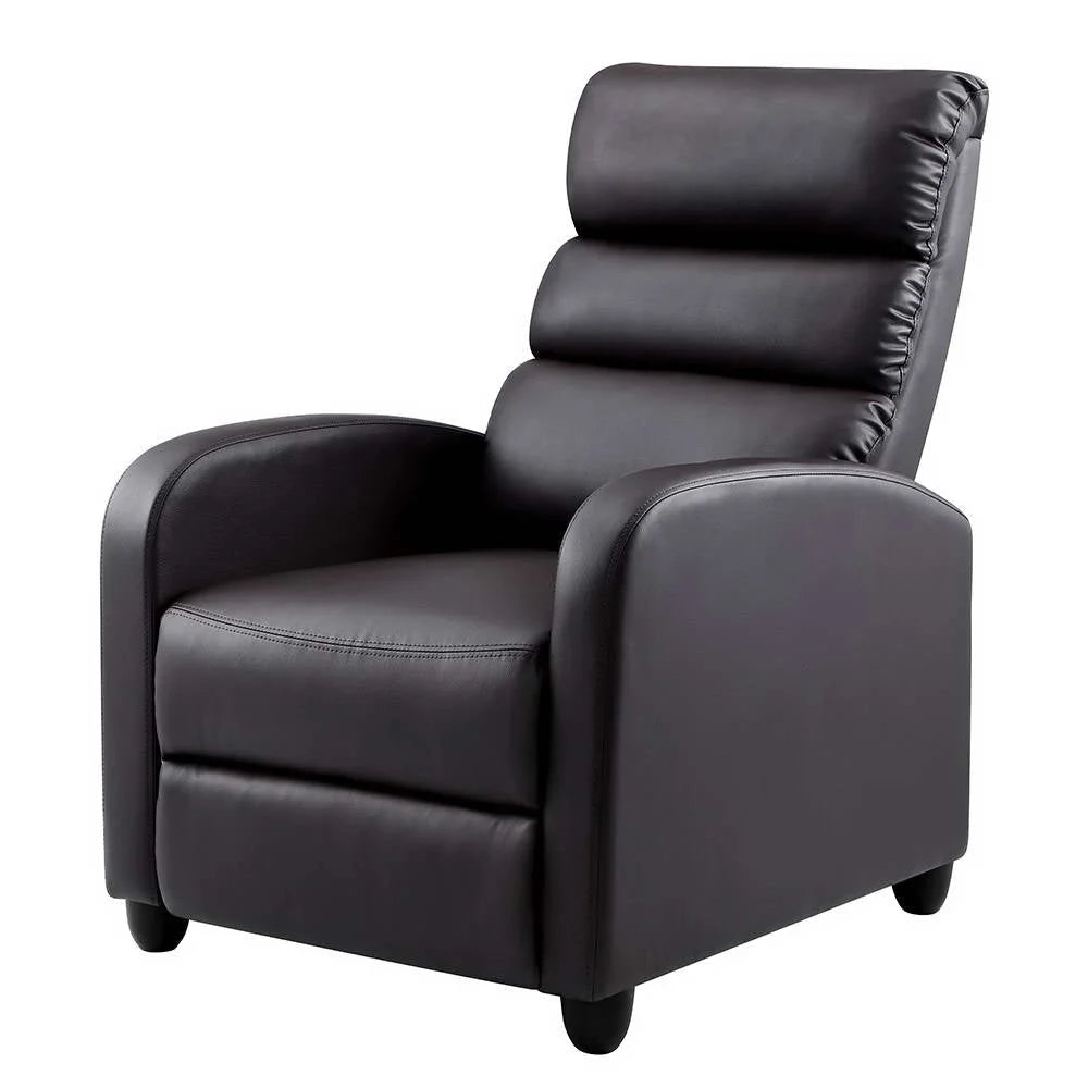 Luxury Recliner Chair Lounge Armchair Sofa Leather Cover
