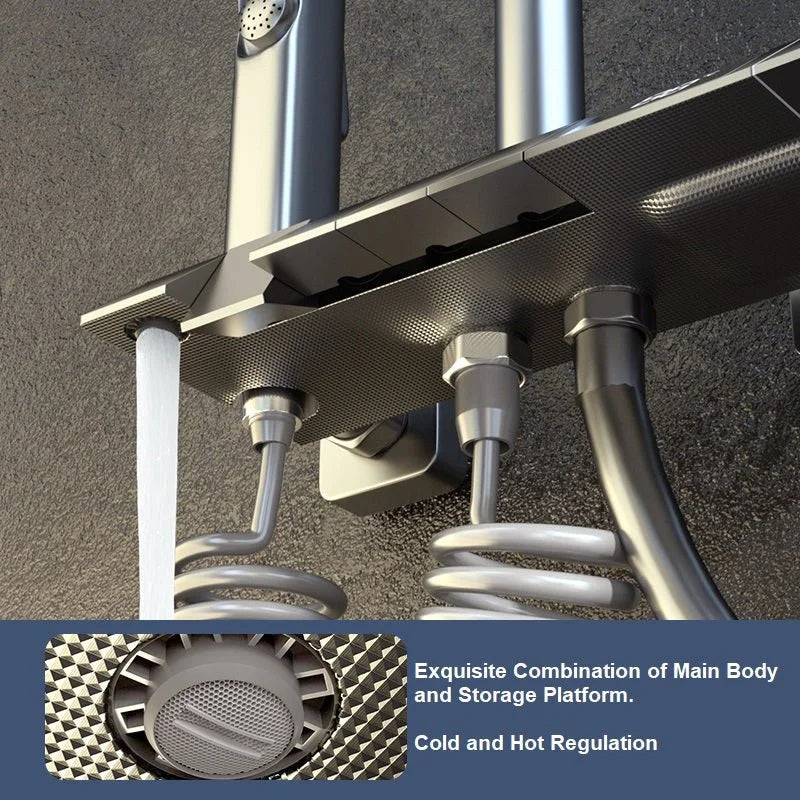 Luxury Shower System Geobella Hot Cold Mixer SPA Rainfall