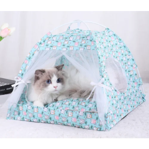 M 40*40CM 10 Catties Within The Pet Blue Cat Cooling Summer