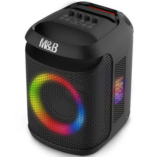 M&B Portable Splash Proof 80W Bluetooth Party Speaker IPX4