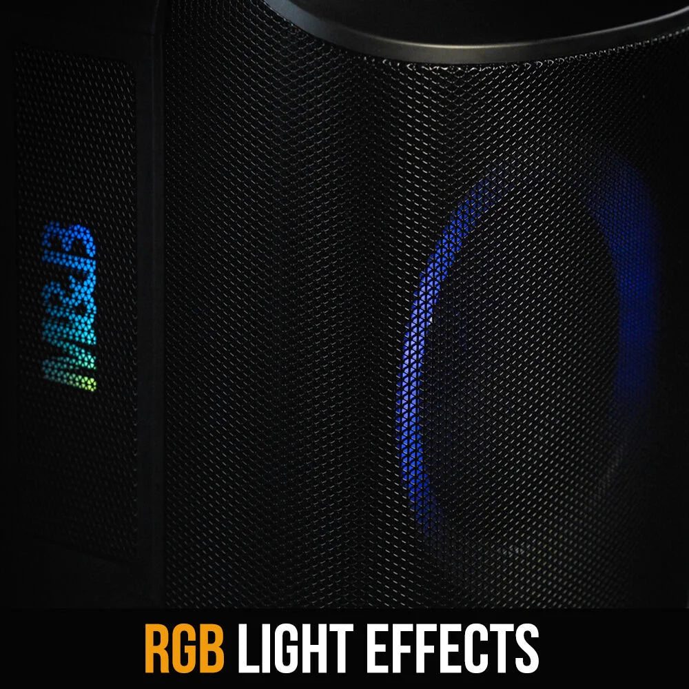 M&B Portable Splash Proof 80W Bluetooth Party Speaker IPX4