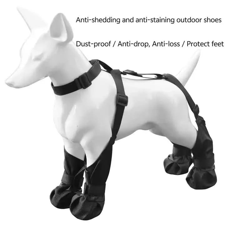 M Waterproof Non-Slip Dog Shoes – All-Season Dog Boots