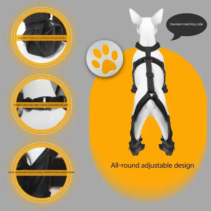 M Waterproof Non-Slip Dog Shoes – All-Season Dog Boots
