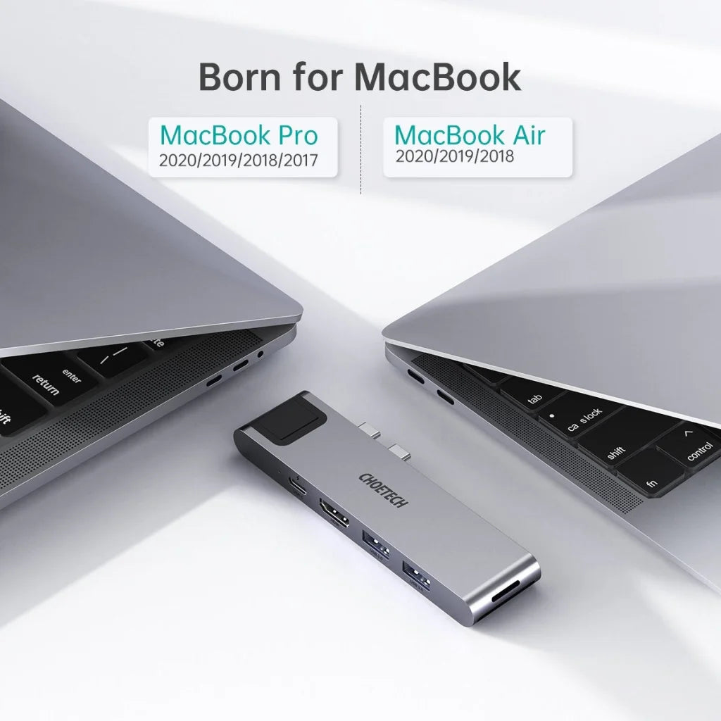 MacBook Pro/Air USB Adapter 7-in-2 CHOETECH HUB-M24