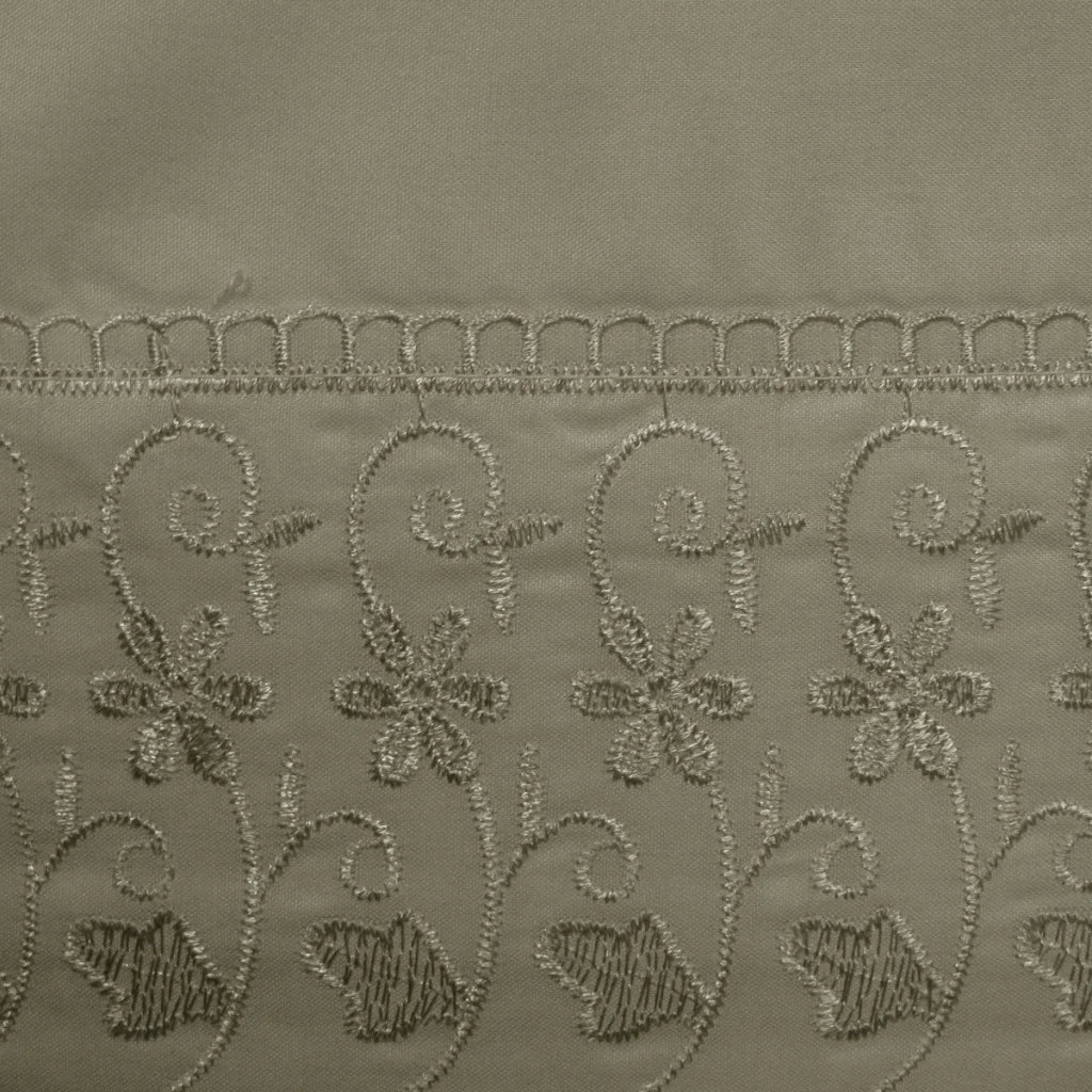 Machine Lace Embroidered Sheet Set Single - Essentially
