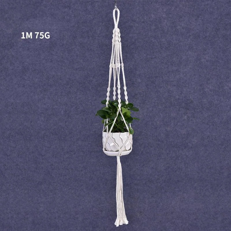 Macrame Plant Flower Pot Holder Hanger Hanging Planter