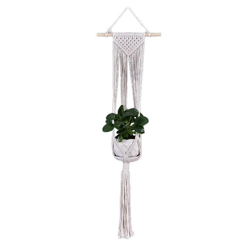 Macrame Plant Flower Pot Holder Hanger Hanging Planter