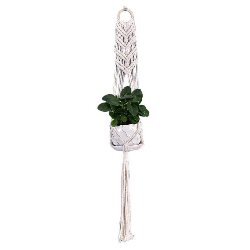 Macrame Plant Flower Pot Holder Hanger Hanging Planter