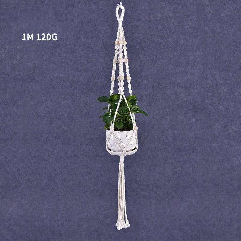 Macrame Plant Flower Pot Holder Hanger Hanging Planter