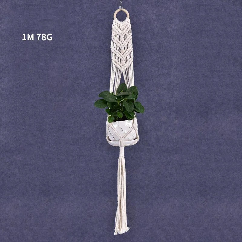 Macrame Plant Flower Pot Holder Hanger Hanging Planter