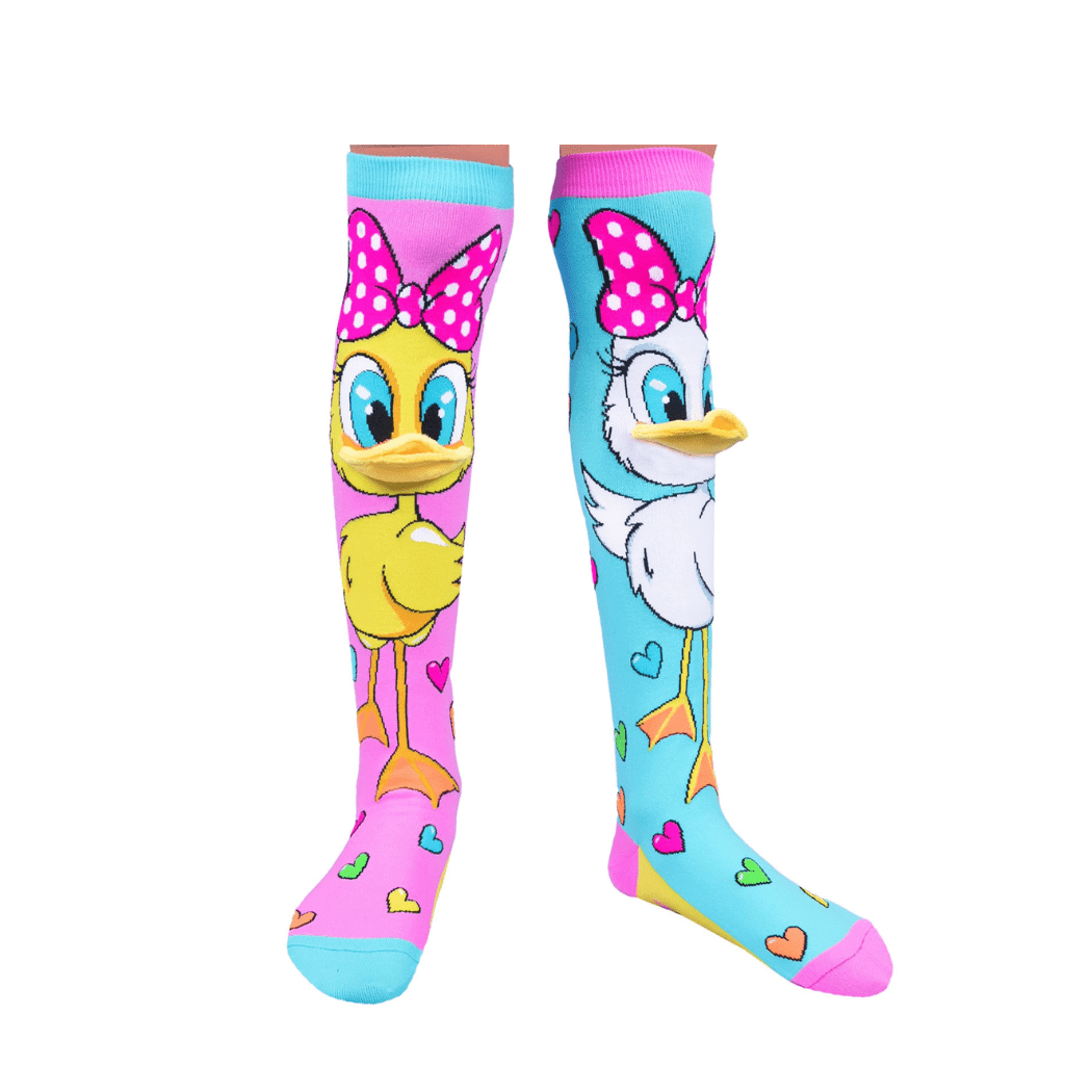 MADMIA Fluffy Duck Socks With Bill Toddler Ages 3 - 5