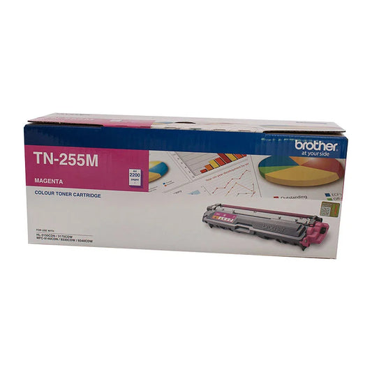 Magenta Colour Laser Toner Brother TN-255M - High Yield