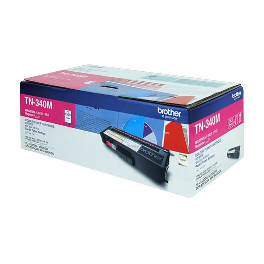 Magenta Colour Laser Toner BROTHER TN-340M - Standard Yield