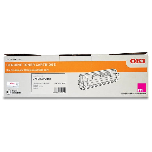 Magenta Drum Unit OKI C833N