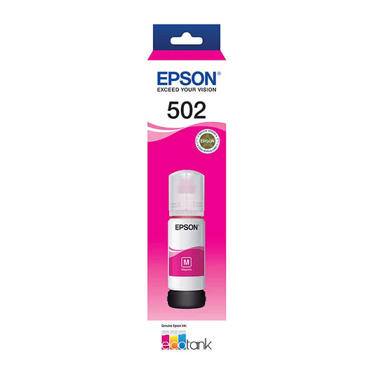 Magenta EcoTank Bottle - EPSON T502