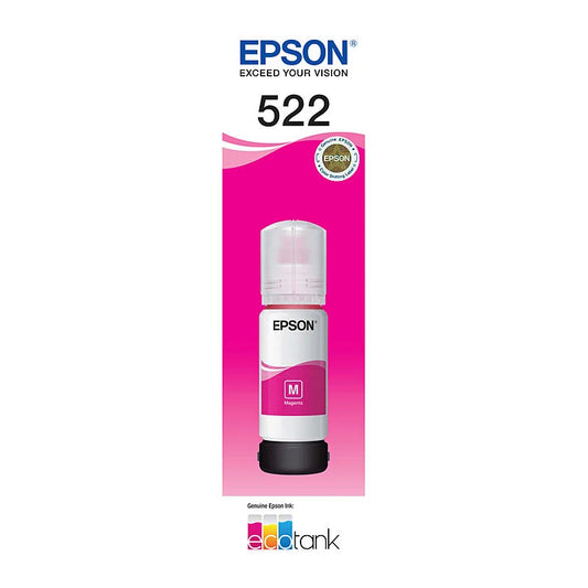 Magenta EcoTank Bottle - EPSON T522