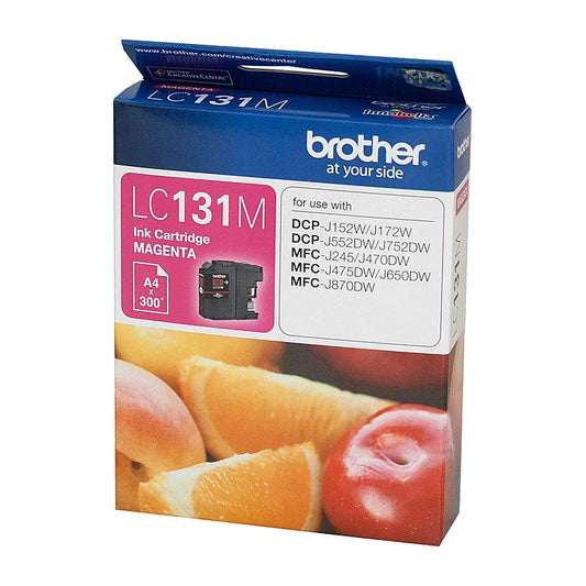 Magenta Ink Cartridge Brother LC-131M - To Suit DCP-J152W