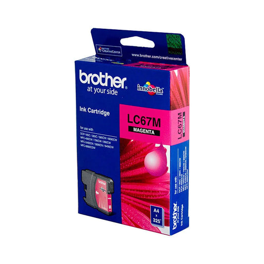 Magenta Ink Cartridge Brother LC-67M - DCP-385C 395CN 585CW