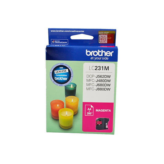 Magenta Ink Cartridge BROTHER LC231