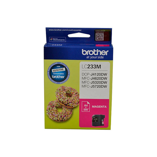 Magenta Ink Cartridge Brother LC233MS - DCP-J4120DW