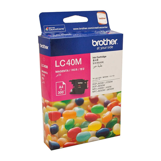 Magenta Ink Cartridge BROTHER LC40