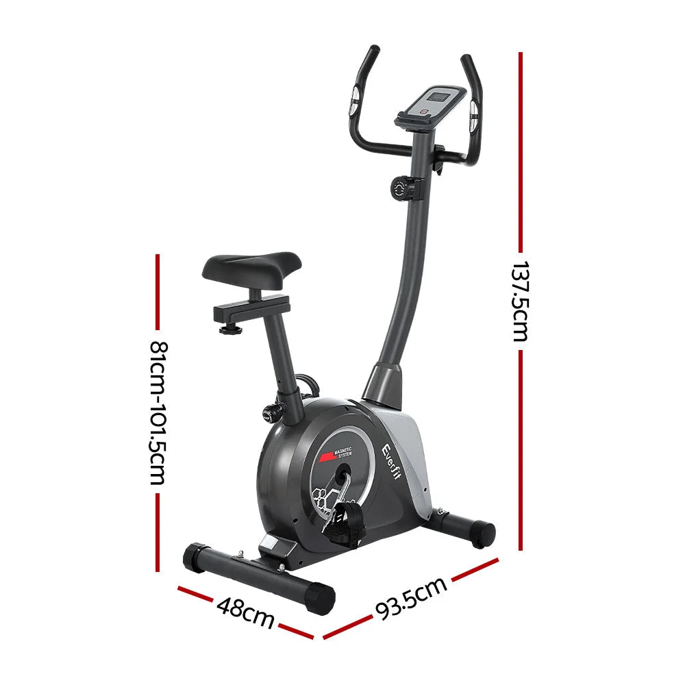Magnetic Exercise Bike Upright Fitness Home Gym Cardio