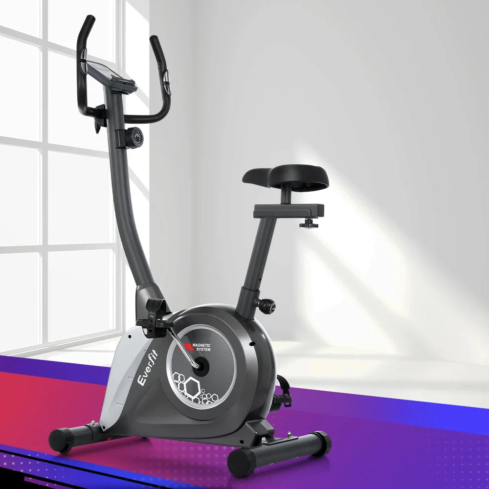 Magnetic Exercise Bike Upright Fitness Home Gym Cardio
