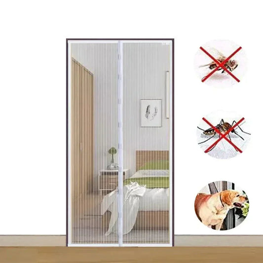 Magnetic Mosquito Net Door Screen 120x210cm - Pet Care >