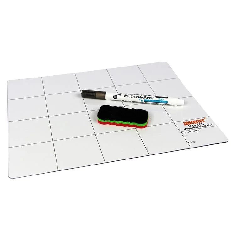 Magnetic Project Mat With Marker Pen For Phone Repair - 25Cm X 20Cm-1915197522847076358