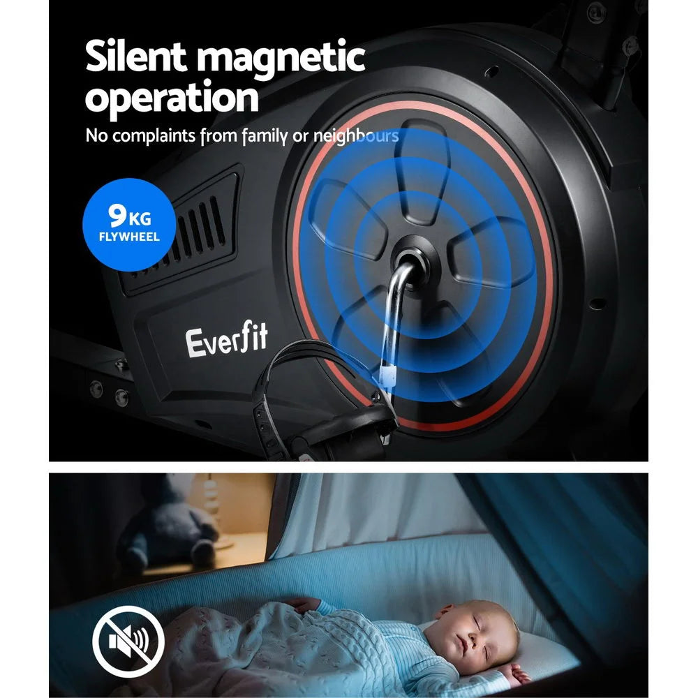 Magnetic Recumbent Exercise Bike Fitness Trainer Home Gym