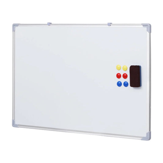 Magnetic Whiteboard 60x90cm Erase Board with Marker and Eraser