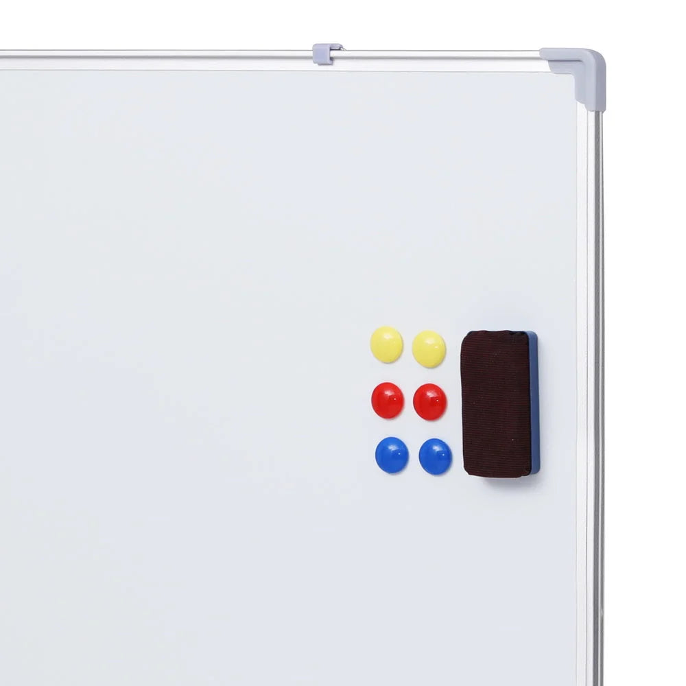 Magnetic Whiteboard 60x90cm Erase Board with Marker &