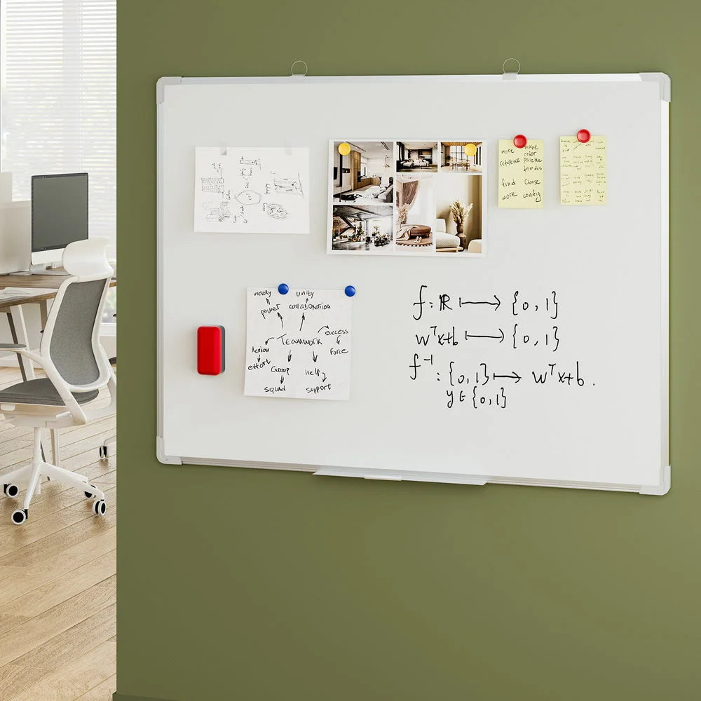 90x120cm erase board marker with eraser tray office magnetic