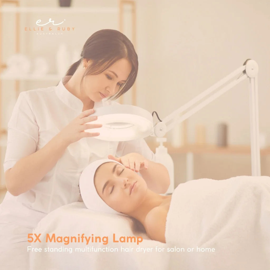 Magnifying Lamp Set Of Five Fluorescent