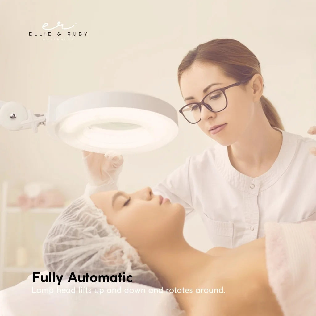 Magnifying Lamp 5x Fluorescent Salon Light Glass Beauty