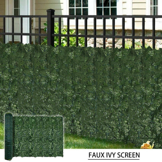 Ivy Leaf Hedging & Privacy Screen (shade cloth backing) 3m x 1m Roll