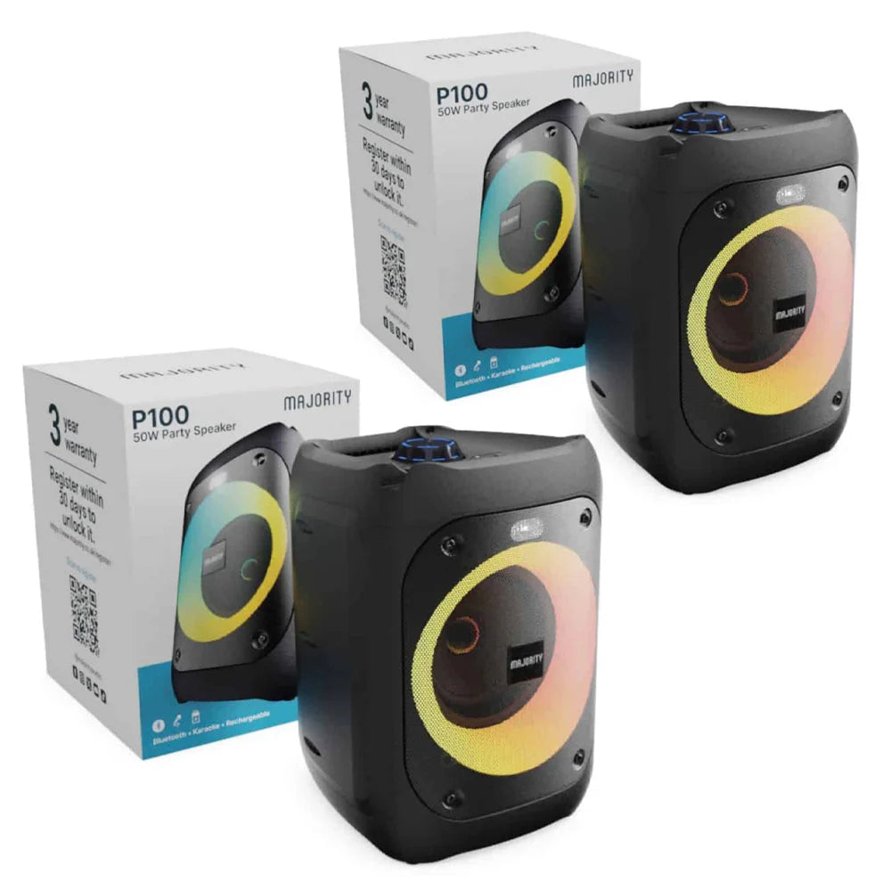 Majority PS100 - Bundled Party Speaker 40w Bluetooth