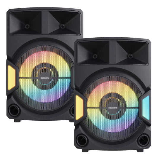 Black Majority Bundled Pa System 150W Bluetooth Karaoke Dj Party Pa System