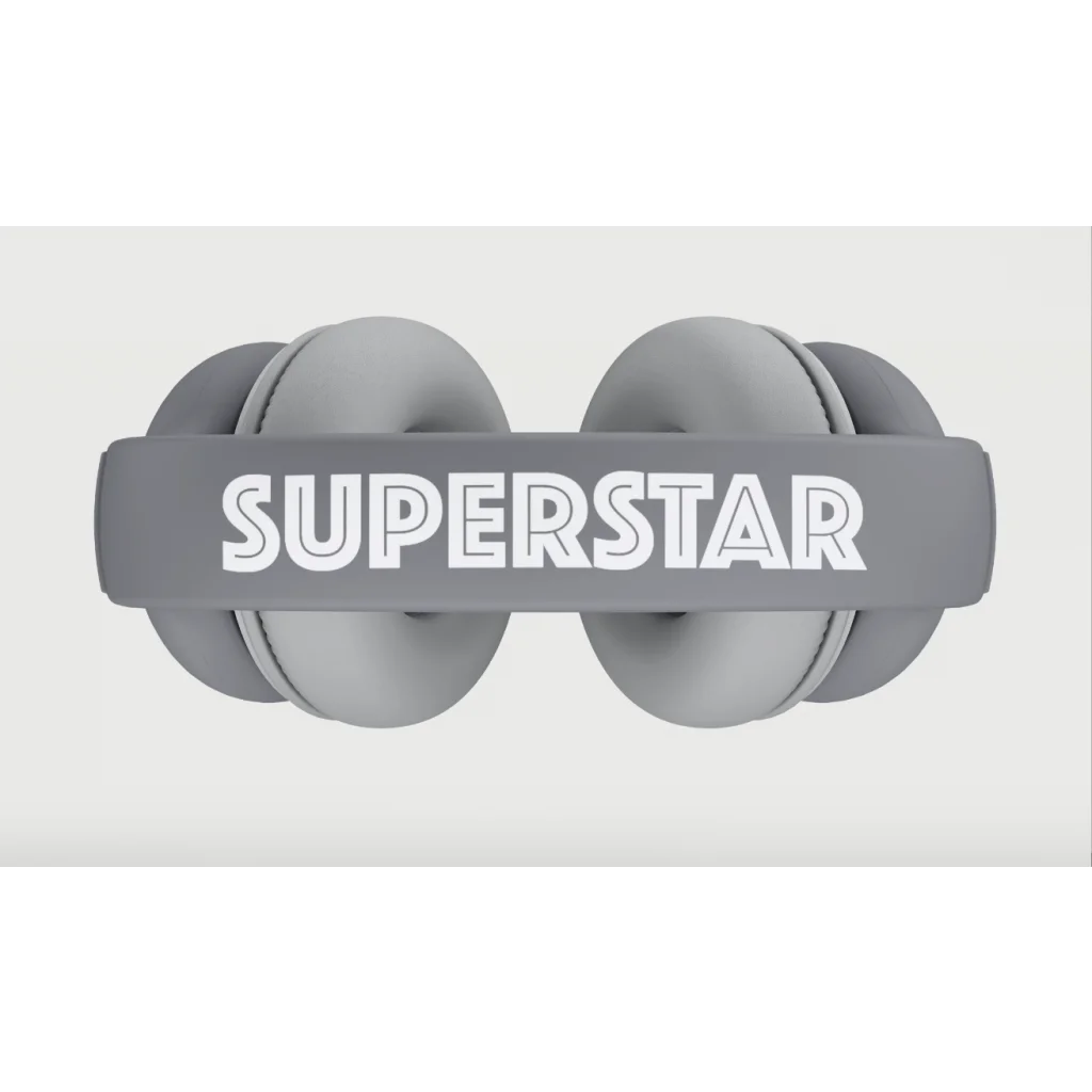 Majority Superstar Kids Headphones - Grey - Electronics >