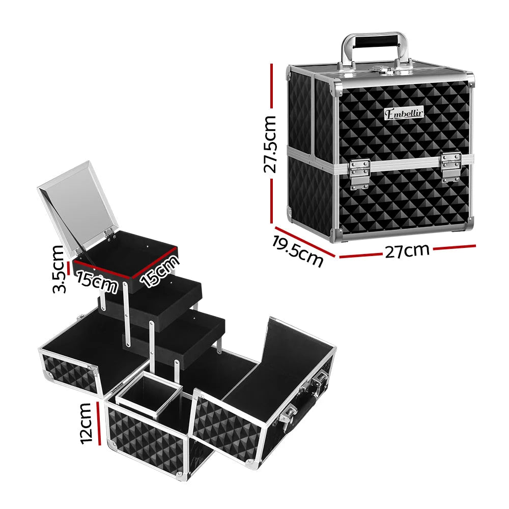 Makeup Case Beauty Organizer Bag Travel Large Cosmetic