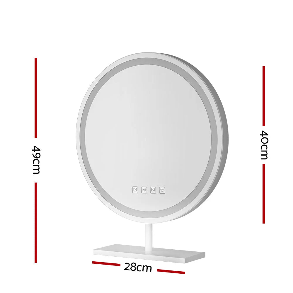 Makeup Mirror 40x40CM - Hollywood Vanity with LED Light