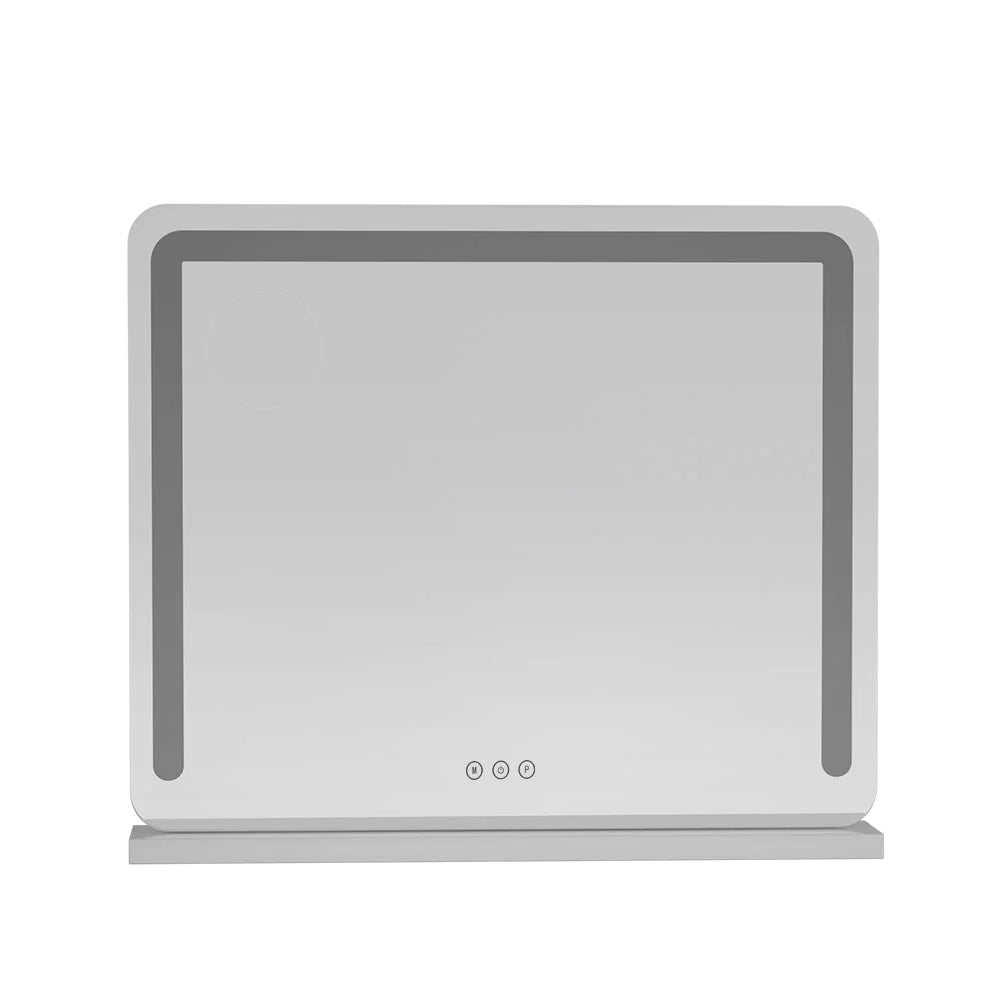 Makeup Mirror Hollywood Vanity LED with Light - White