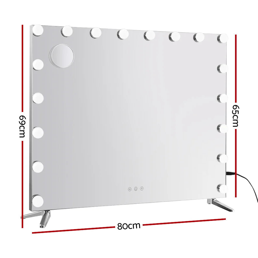 Makeup Mirror with Light LED Hollywood Mounted Wall Mirror
