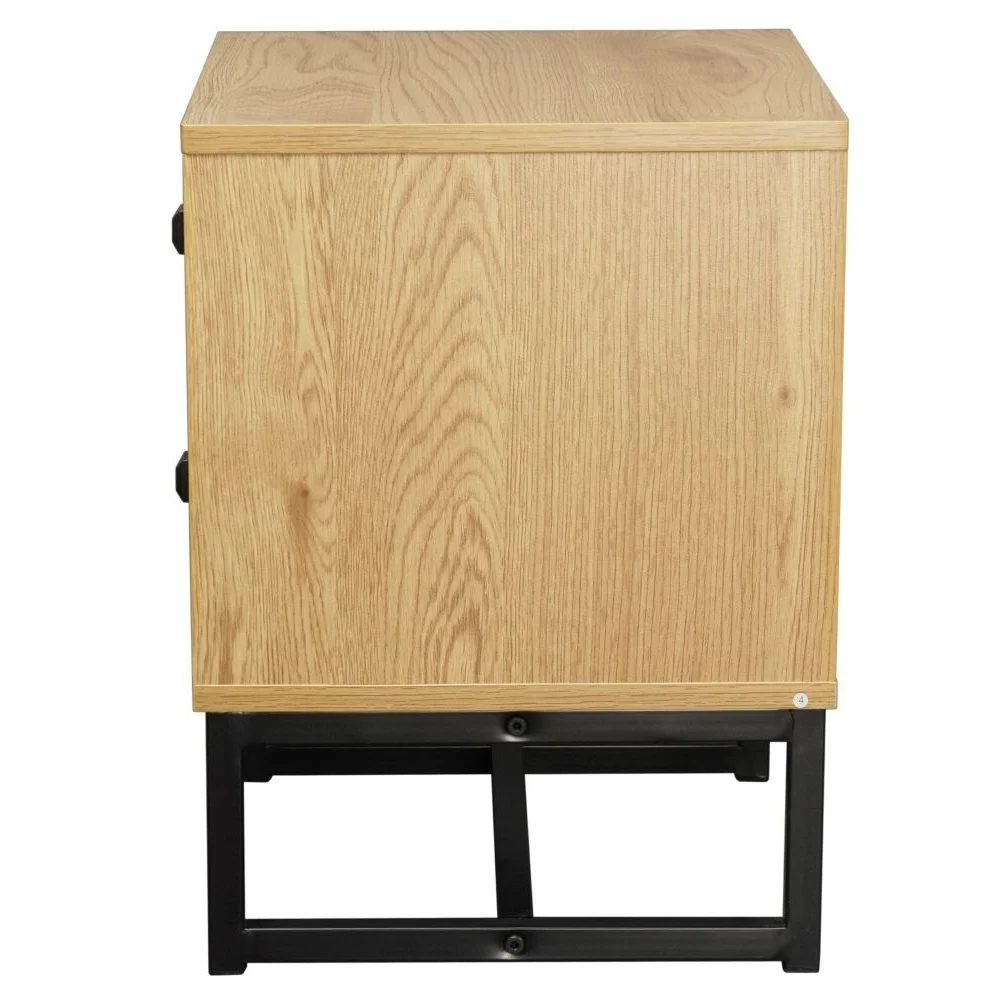 Malaga 2 Drawer Bedside Table