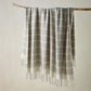 Maldon Faux Mohair Large Throw Rug 150x220cm - Silver