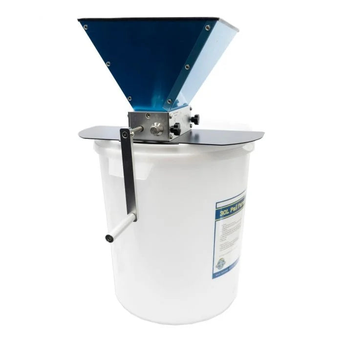 Malt King Grain Mill (2 Roller) with Steel Mounting Board